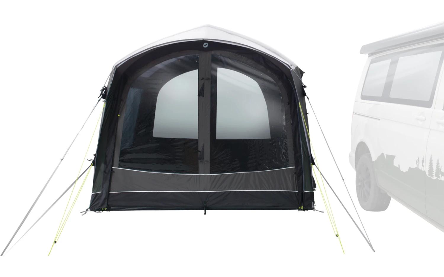 Outwell Crossville 250SA Aufblasbares Busvorzelt Für Campingbusse Grau 11 Outwell Crossville 250SA Aufblasbares Busvorzelt Für Campingbusse Grau – Bild 9