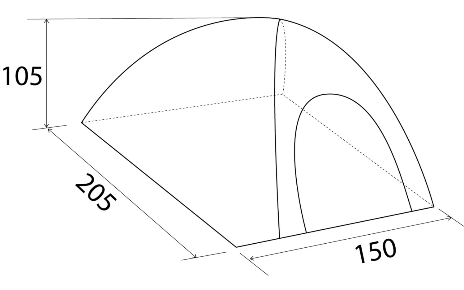 Brunner Strato 2 Kuppelzelt Grün Für 2 Personen 4 Brunner Strato 2 Kuppelzelt Grün Für 2 Personen – Bild 2