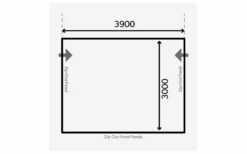 Dometic Grande Air All-Season 390 Aufblasbares Vorzelt Für Reisemobil & Wohnwagen -Berger 1083986 6404066