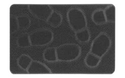 Gummifußmatte Schuhe