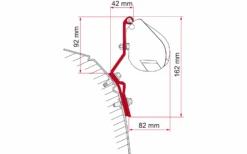 Fiamma Halterungen Für Markise F35 Pro Dachmontage 12 Fiamma Halterungen Für Markise F35 Pro Dachmontage -Berger 1096532 6455627