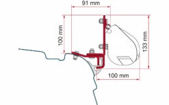 Fiamma Halterungen Für Markise F35 Pro Dachmontage 14 Fiamma Halterungen Für Markise F35 Pro Dachmontage -Berger 1096604 6455633