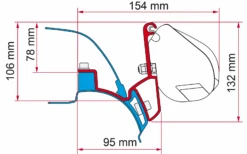 Fiamma Halterungen Für Markise F35 Pro Dachmontage 13 Fiamma Halterungen Für Markise F35 Pro Dachmontage -Berger 1096613 6455630