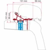 Fiamma Markisenadapter Kit VW Crafter/MAN Ab 2017 Roof Rail Dachmontage -Berger 1096676 6455792