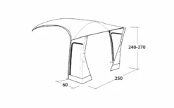 Outwell Tall Connection Zeltverbinder Für Crossville 250SA 14 Outwell Tall Connection Zeltverbinder Für Crossville 250SA -Berger 1111286 6556523
