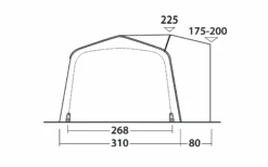 Outwell Jonesville 440SA Flex Aufblasbares Busvorzelt Modell 2024 18 Outwell Jonesville 440SA Flex Aufblasbares Busvorzelt Modell 2024 -Berger 1111301 6557192