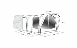 Outwell Newburg 240 Air Aufblasbares Busvorzelt 2 Personen Zelt 14 Outwell Newburg 240 Air Aufblasbares Busvorzelt 2 Personen Zelt -Berger 1111313 6556880