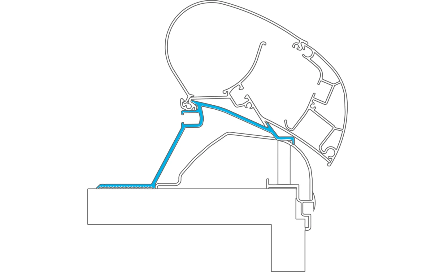 Dometic Adapter 033 Für Wandmarkise PR 2000 / 2500 Hobby Caravan Ab 2014 2 Dometic Adapter 033 Für Wandmarkise PR 2000 / 2500 Hobby Caravan Ab 2014
