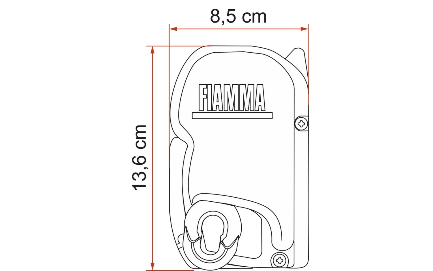 Fiamma F45s PSA Wandmarkise 260 Cm Für PSA-Vans (Deep Black / Royal Grey) 4 Fiamma F45s PSA Wandmarkise 260 Cm Für PSA-Vans (Deep Black / Royal Grey) – Bild 2