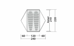 Robens Boulder 2 Kuppelzelt 240 X 220 X 110 Cm Für 2 Personen 14 Robens Boulder 2 Kuppelzelt 240 X 220 X 110 Cm Für 2 Personen -Berger 1162018 6899134