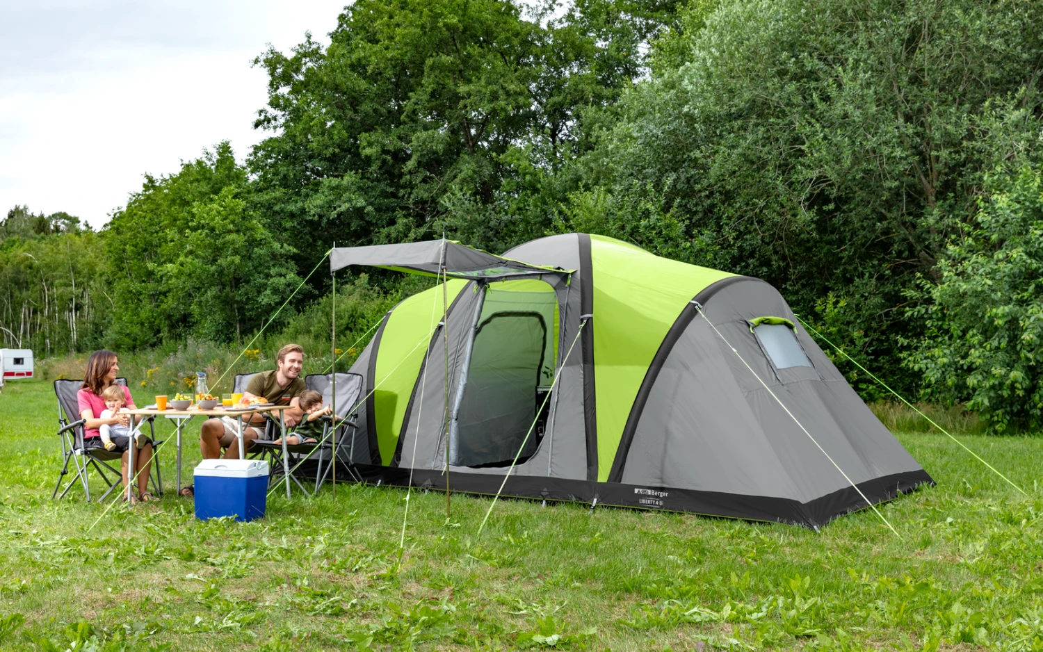 Berger Zelt Liberty 4 Air Familienzelt Für 4 Personen 9 Berger Zelt Liberty 4 Air Familienzelt Für 4 Personen – Bild 7