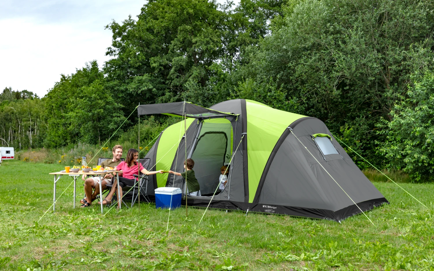 Berger Zelt Liberty 4 Air Familienzelt Für 4 Personen 10 Berger Zelt Liberty 4 Air Familienzelt Für 4 Personen – Bild 8