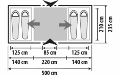 Berger Zelt Liberty 4 Air Familienzelt Für 4 Personen 18 Berger Zelt Liberty 4 Air Familienzelt Für 4 Personen -Berger 1172824 6977023