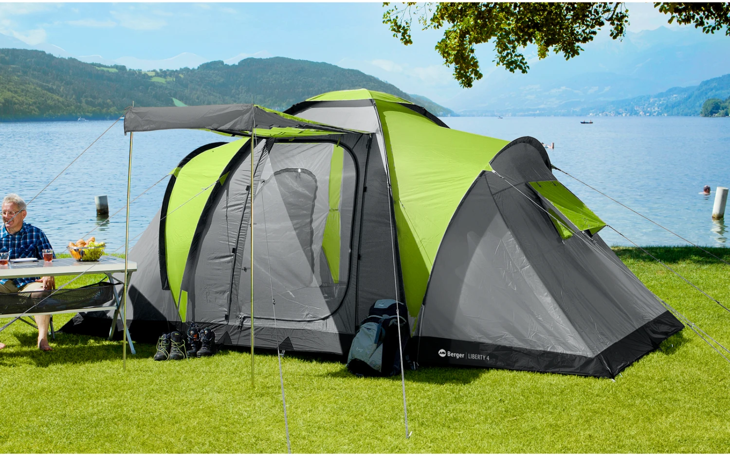 Berger Liberty 4 Familienzelt Für 4 Personen 3 Berger Liberty 4 Familienzelt Für 4 Personen