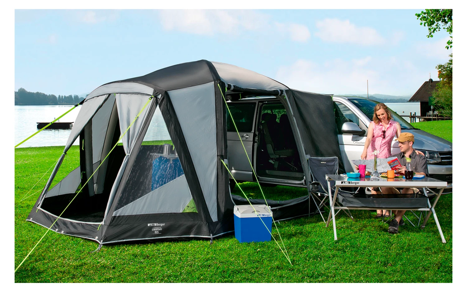 Berger Liberta Air Aufblasbares, FreistehendesVorzelt Für Campingbus 3 Berger Liberta Air Aufblasbares, FreistehendesVorzelt Für Campingbus