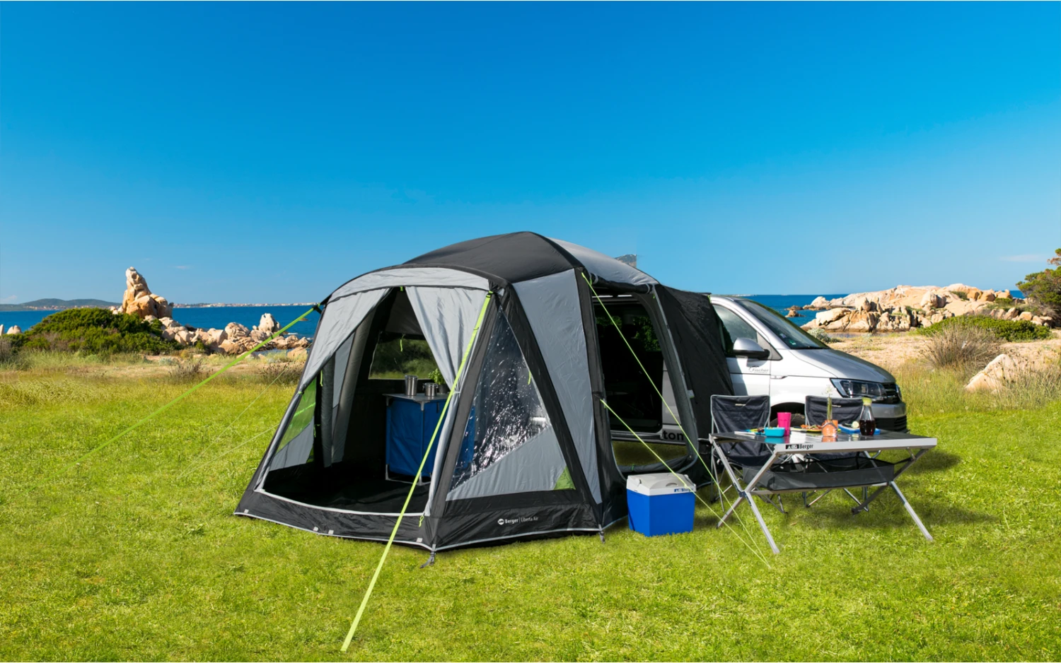 Berger Liberta Air Aufblasbares, FreistehendesVorzelt Für Campingbus 5 Berger Liberta Air Aufblasbares, FreistehendesVorzelt Für Campingbus – Bild 3