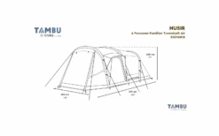 Tambu Husir Familien Tunnelzelt Air Braun Für 4 Personen 26 Tambu Husir Familien Tunnelzelt Air Braun Für 4 Personen -Berger 1199233 7077964