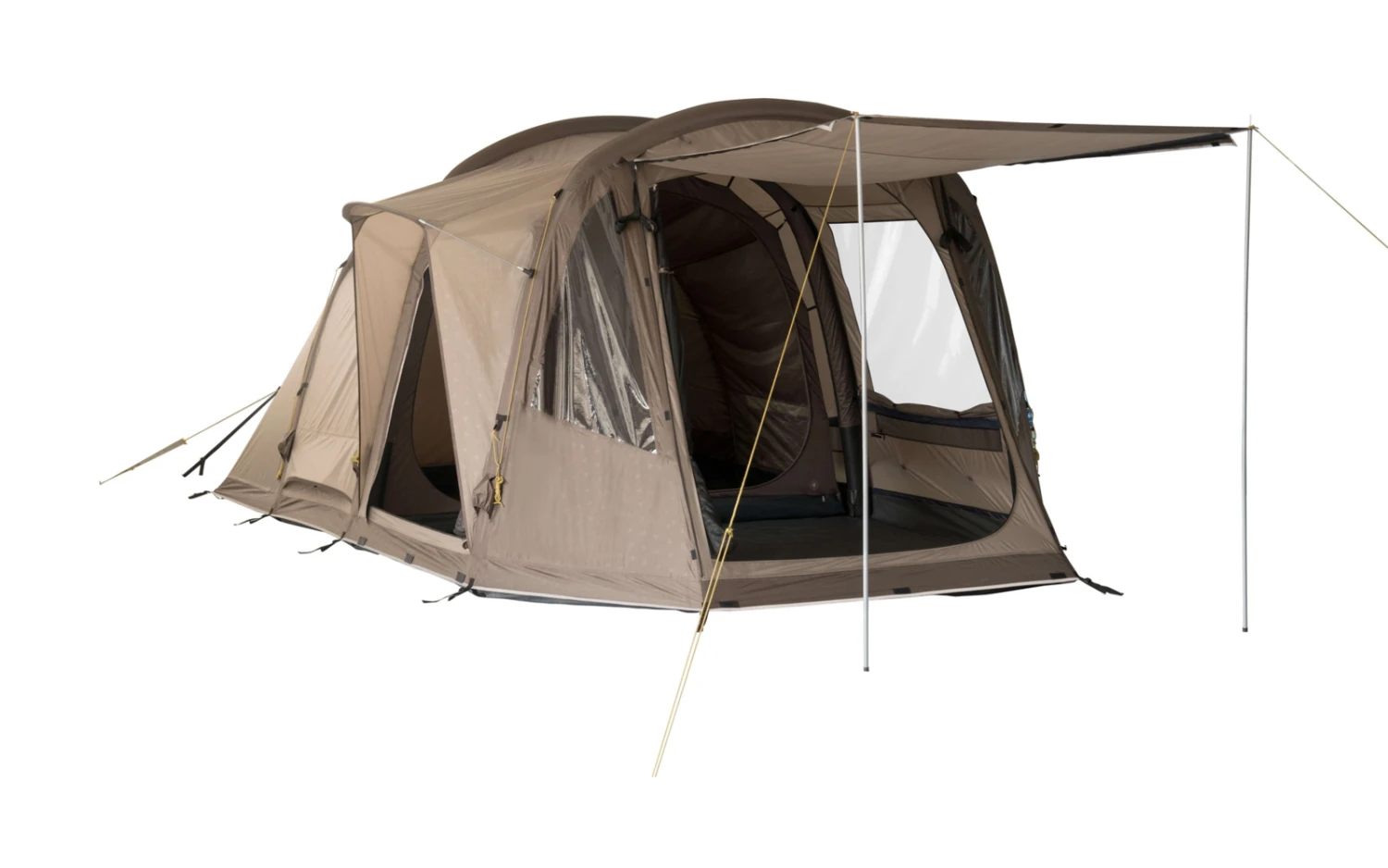 Tambu Husir Familien Tunnelzelt Air Braun Für 4 Personen 3 Tambu Husir Familien Tunnelzelt Air Braun Für 4 Personen