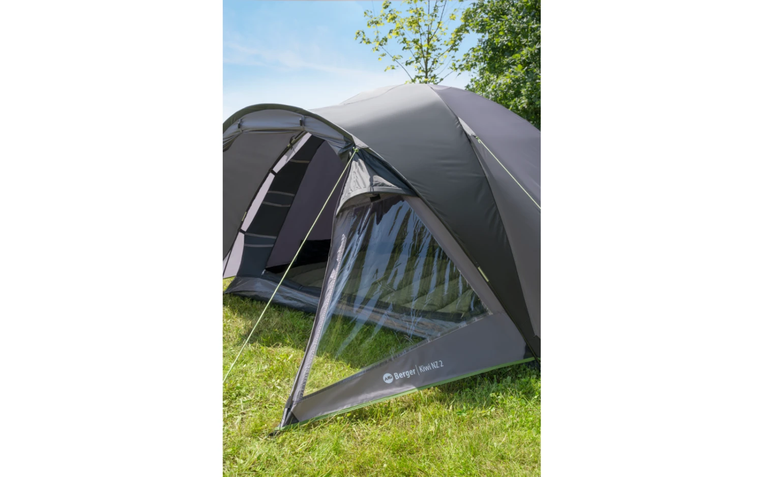 Berger Kuppelzelt Kiwi NZ 2 Wasserdicht Mit Moskitotür Und Dauerbelüftung Für 2 Personen 14 Berger Kuppelzelt Kiwi NZ 2 Wasserdicht Mit Moskitotür Und Dauerbelüftung Für 2 Personen – Bild 12
