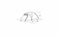 Outwell Cloud 4 Kuppelzelt Für 4 Personen 24 Outwell Cloud 4 Kuppelzelt Für 4 Personen -Berger 1210204 7519993