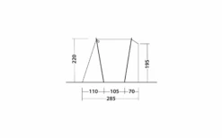 Outwell Dunecrest L Heckzelt Für Minicamper 2 Personen Grün 17 Outwell Dunecrest L Heckzelt Für Minicamper 2 Personen Grün -Berger 1211170 7251091