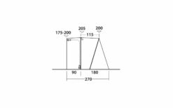 Outwell San Diego Busvorzelt Anbauhöhe 175 - 200 Cm -Berger 1211275 7583266