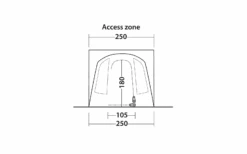 Outwell Pine Hills Anbauhöhe 175 - 200 Cm Busvorzelt -Berger 1211290 7583932