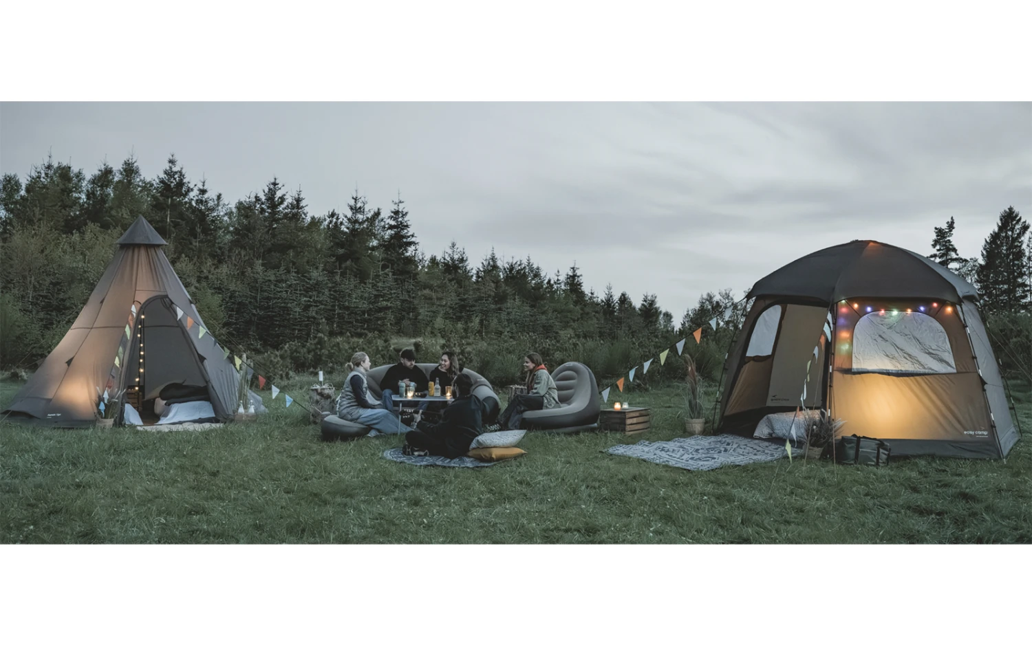 Easy Camp Sandland Yurt Kuppelzelt Für 6 Personen 9 Easy Camp Sandland Yurt Kuppelzelt Für 6 Personen – Bild 7