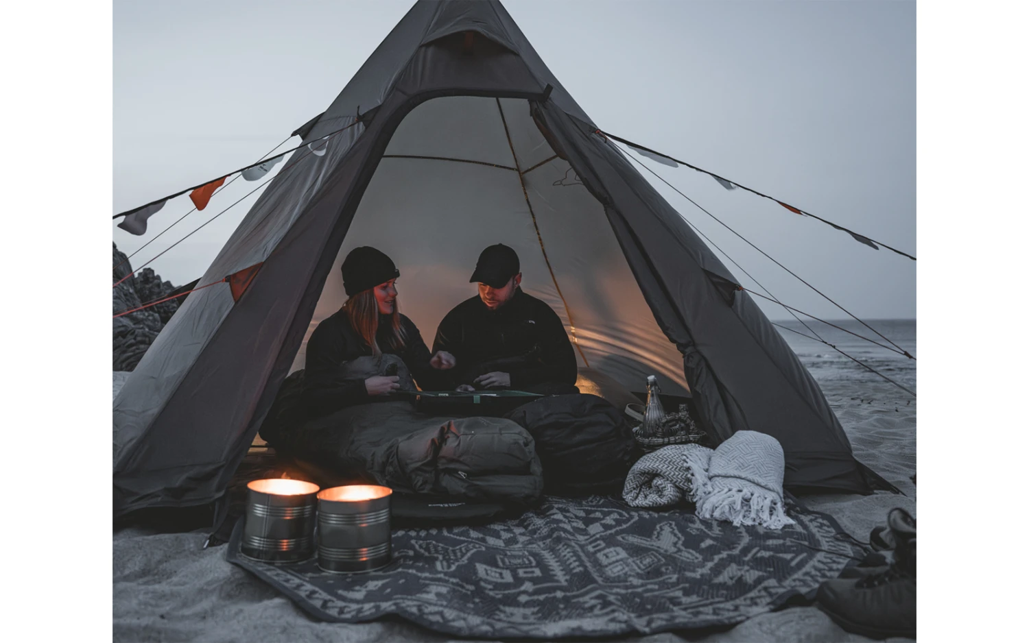 Easy Camp Runder Heidelbeerteppich 5 Easy Camp Runder Heidelbeerteppich – Bild 3