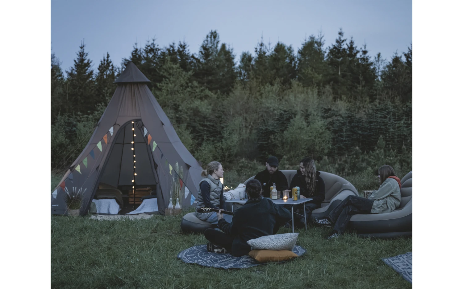 Easy Camp Familien Tipizelt Rands Tipi Für 8 Personen 9 Easy Camp Familien Tipizelt Rands Tipi Für 8 Personen – Bild 7