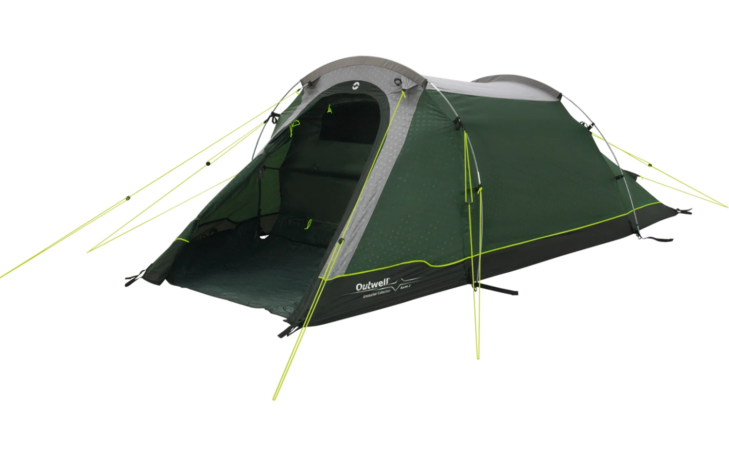 Outwell Earth 2 Tunnelzelt Für 2 Personen Dunkelkrün 7 Outwell Earth 2 Tunnelzelt Für 2 Personen Dunkelkrün – Bild 5