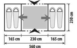 Berger Zelt Lagoon 4 Air Familienzelt Für 4 Personen