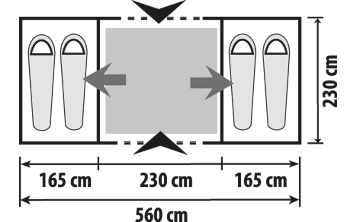 Berger Zelt Lagoon 4 Air Familienzelt Für 4 Personen 3 Berger Zelt Lagoon 4 Air Familienzelt Für 4 Personen