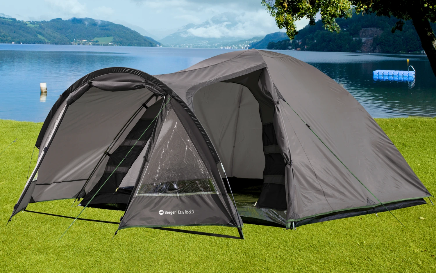 Berger Easy Rock 3 Kuppelzelt Mit Stehhöhe Und Großem Vorraum Für 3 Personen 3 Berger Easy Rock 3 Kuppelzelt Mit Stehhöhe Und Großem Vorraum Für 3 Personen