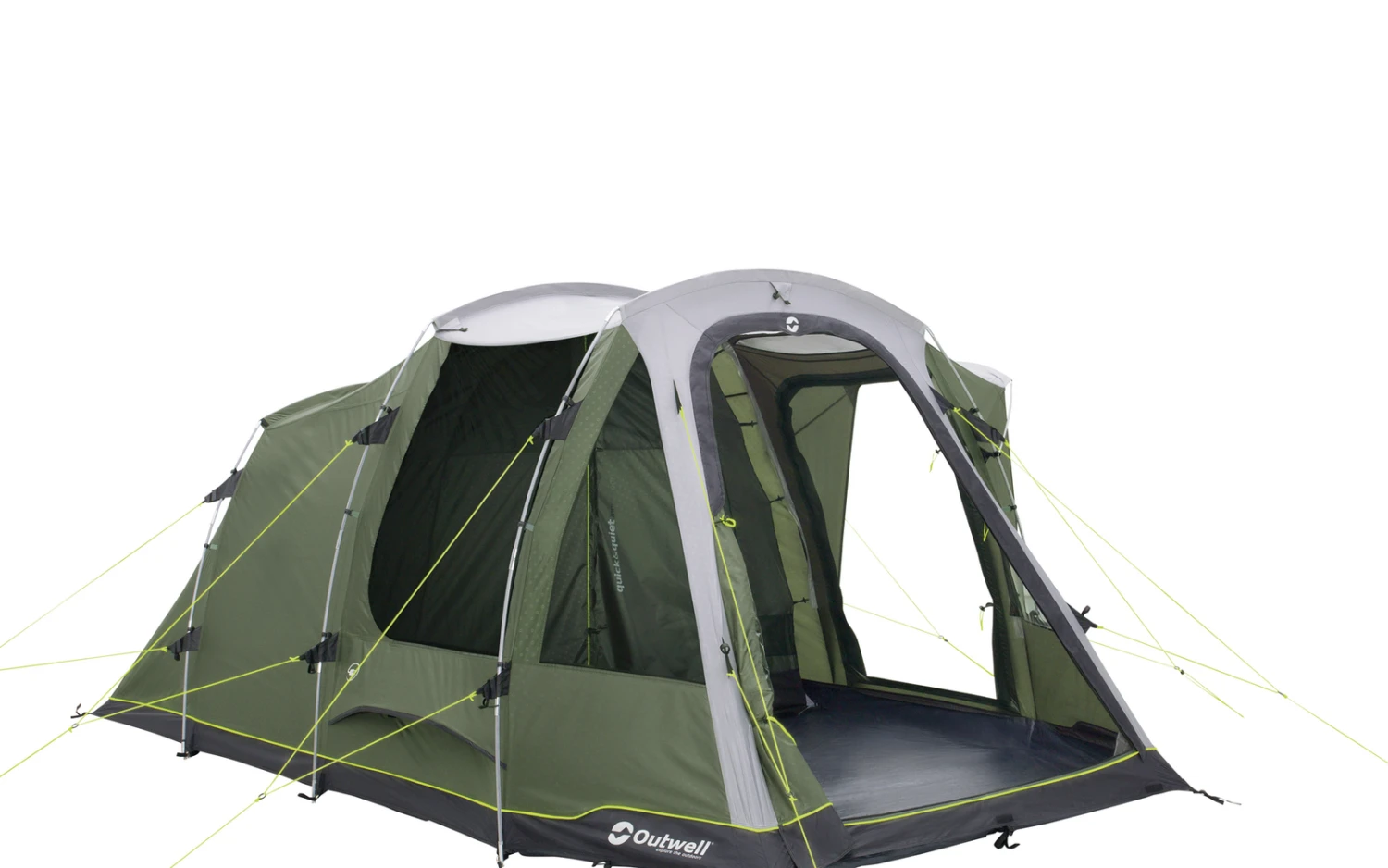 Outwell Blackwood 4 Dreiraum Tunnelzelt Grün Für 4 Personen 3 Outwell Blackwood 4 Dreiraum Tunnelzelt Grün Für 4 Personen