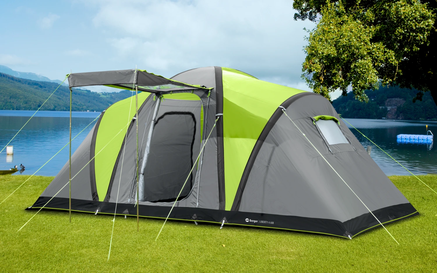 Berger Zelt Liberty 4 Air Familienzelt Für 4 Personen 8 Berger Zelt Liberty 4 Air Familienzelt Für 4 Personen – Bild 6