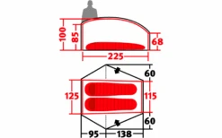 Wechsel Venture Kuppelzelt Für 2 Personen -Berger 1259941 7321822