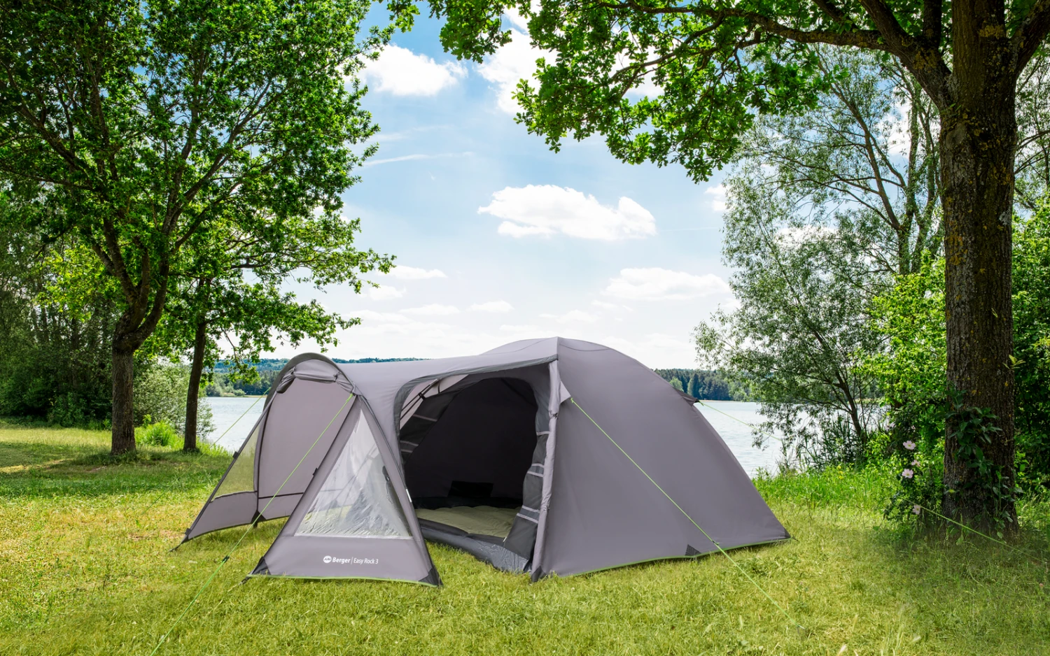 Berger Easy Rock 3 Kuppelzelt Mit Stehhöhe Und Großem Vorraum Für 3 Personen 13 Berger Easy Rock 3 Kuppelzelt Mit Stehhöhe Und Großem Vorraum Für 3 Personen – Bild 11