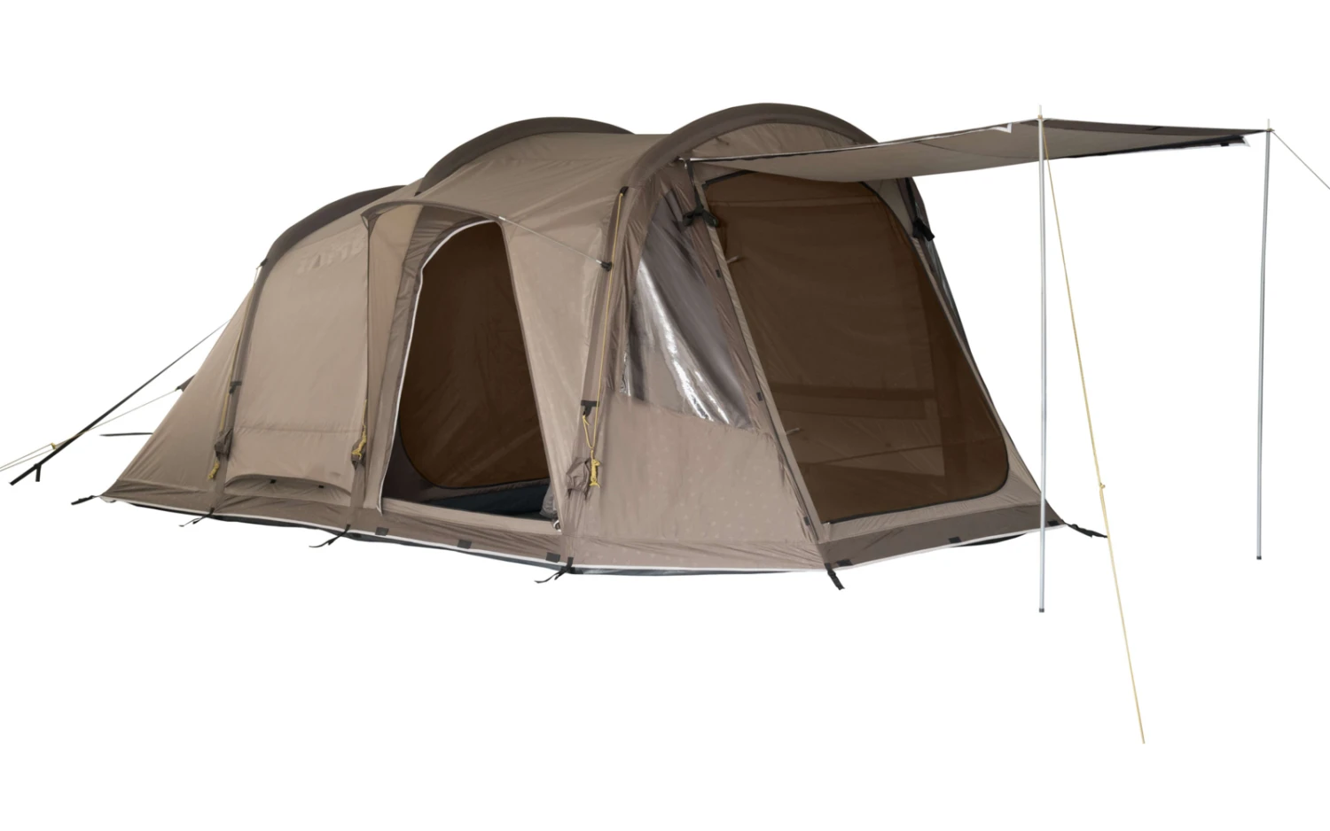 Tambu Husir Familien Tunnelzelt Air Braun Für 4 Personen 4 Tambu Husir Familien Tunnelzelt Air Braun Für 4 Personen – Bild 2