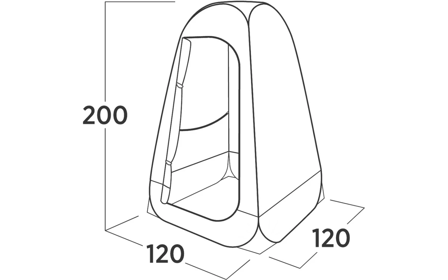 Easy Camp Pop-up-Dusch- Und Toilettenzelt Vik 11 Easy Camp Pop-up-Dusch- Und Toilettenzelt Vik – Bild 9