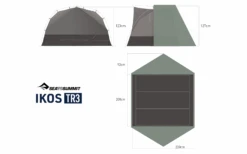 Sea To Summit Ikos TR Zelt Für 2/3 Personen 24 Sea To Summit Ikos TR Zelt Für 2/3 Personen -Berger 1378822 7874701