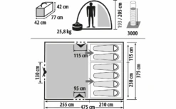 Berger Sierra 6-L Tunnelzelt 35 Berger Sierra 6-L Tunnelzelt -Berger 1380667 8709147