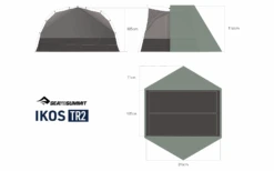Sea To Summit Ikos TR Zelt Für 2/3 Personen 31 Sea To Summit Ikos TR Zelt Für 2/3 Personen -Berger 1381099 7878019