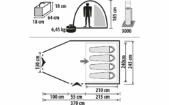 Easy Rock 4+ Geräumiges Kuppelzelt Mit Stehhöhe Und Vorraum Für 4 Personen 8 Easy Rock 4+ Geräumiges Kuppelzelt Mit Stehhöhe Und Vorraum Für 4 Personen -Berger 1384807 7884616