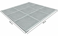 Berger Square Outdoormatte / Vorzeltteppich -Berger 1386622 7890196