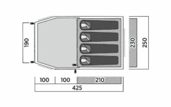 Easy Camp Hemsedal 4 Tunnelzelt Für 4 Personen 14 Easy Camp Hemsedal 4 Tunnelzelt Für 4 Personen -Berger 1392823 7930981