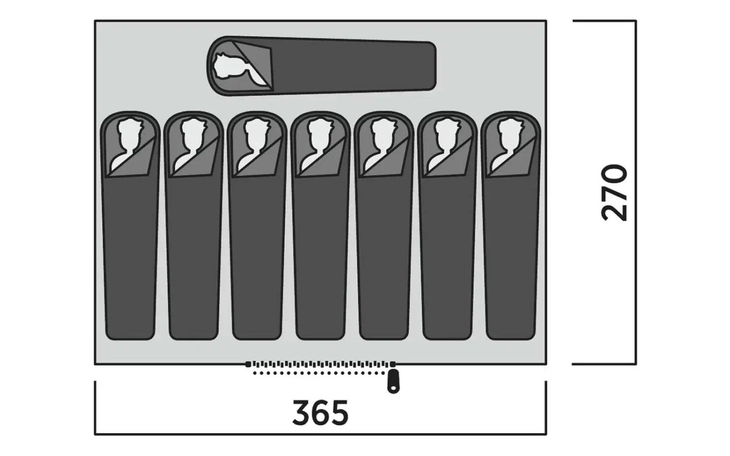 Easy Camp Glocken Familienzelt Für 8 Personen 8 Easy Camp Glocken Familienzelt Für 8 Personen – Bild 6