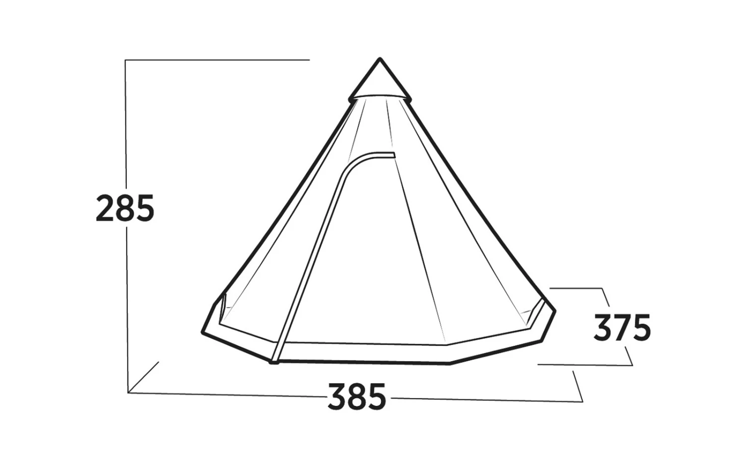 Easy Camp Familien Tipizelt Rands Tipi Für 8 Personen 11 Easy Camp Familien Tipizelt Rands Tipi Für 8 Personen – Bild 9