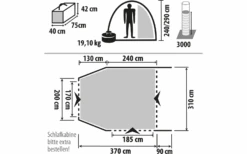 Berger Liberta-Air XL Busvorzelt -Berger 1415140 8029357