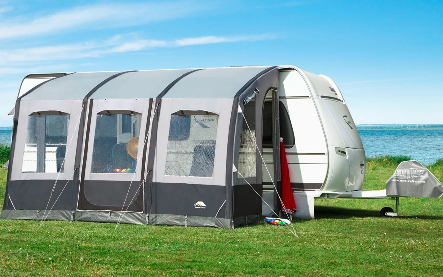 DWT Speed Air Aufblasbares Reisevorzelt 7 DWT Speed Air Aufblasbares Reisevorzelt – Bild 5